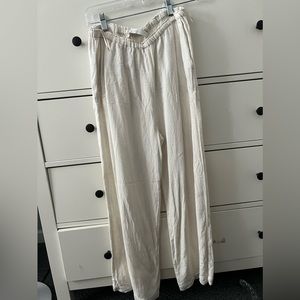Mango linen pants